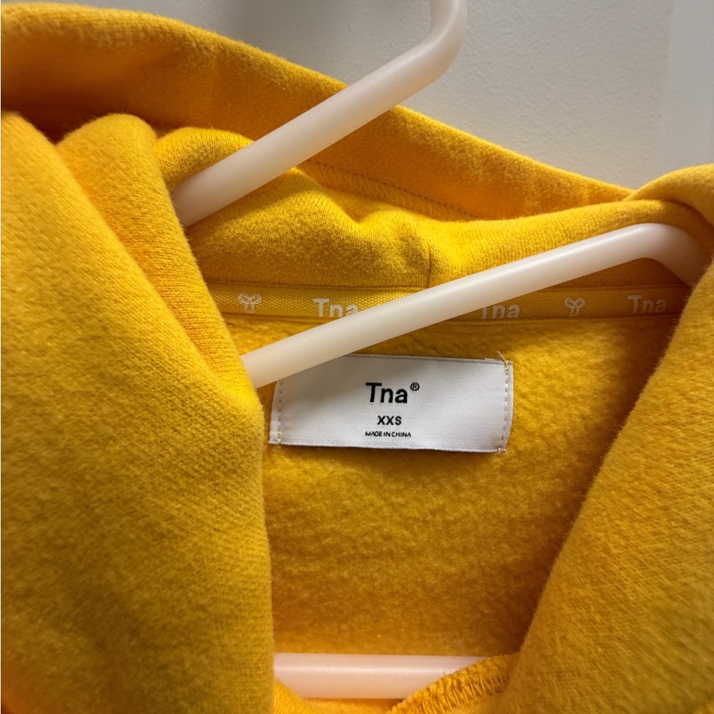 TNA Sunny Yellow Pullover Hoodie